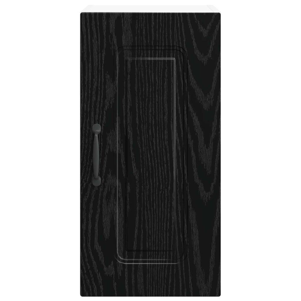 vidaXL Geschirrspülerfront Kalmar Schwarz Eichen-Optik 30 x 31 x 60 cm