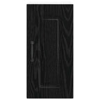 vidaXL Geschirrspülerfront Kalmar Schwarz Eichen-Optik 30 x 31 x 60 cm