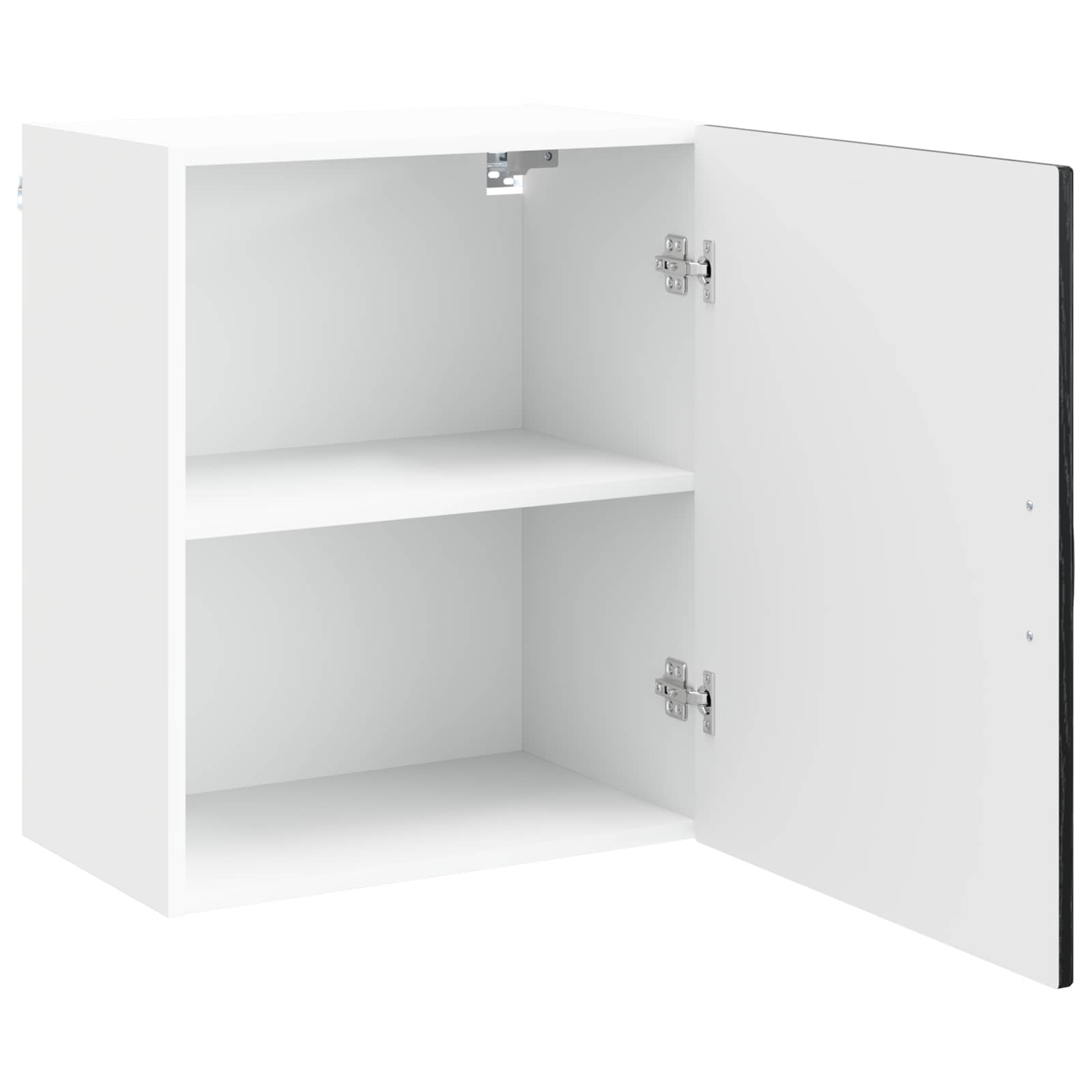vidaXL Geschirrspülerfront Kalmar 2 pcs Schwarz Eichen-Optik