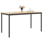 vidaXL Bartisch Natur 200 x 100 x 105 cm Massives Kiefernholz