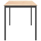 vidaXL Bartisch Natur 200 x 100 x 105 cm Massives Kiefernholz