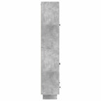 vidaXL Schrankset 2 pcs Betongrau 66 x 34,5 x 95 cm Holzwerkstoff