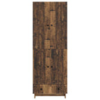 vidaXL Schrankset 2 pcs Altholz 66 x 34,5 x 95 cm Holzwerkstoff