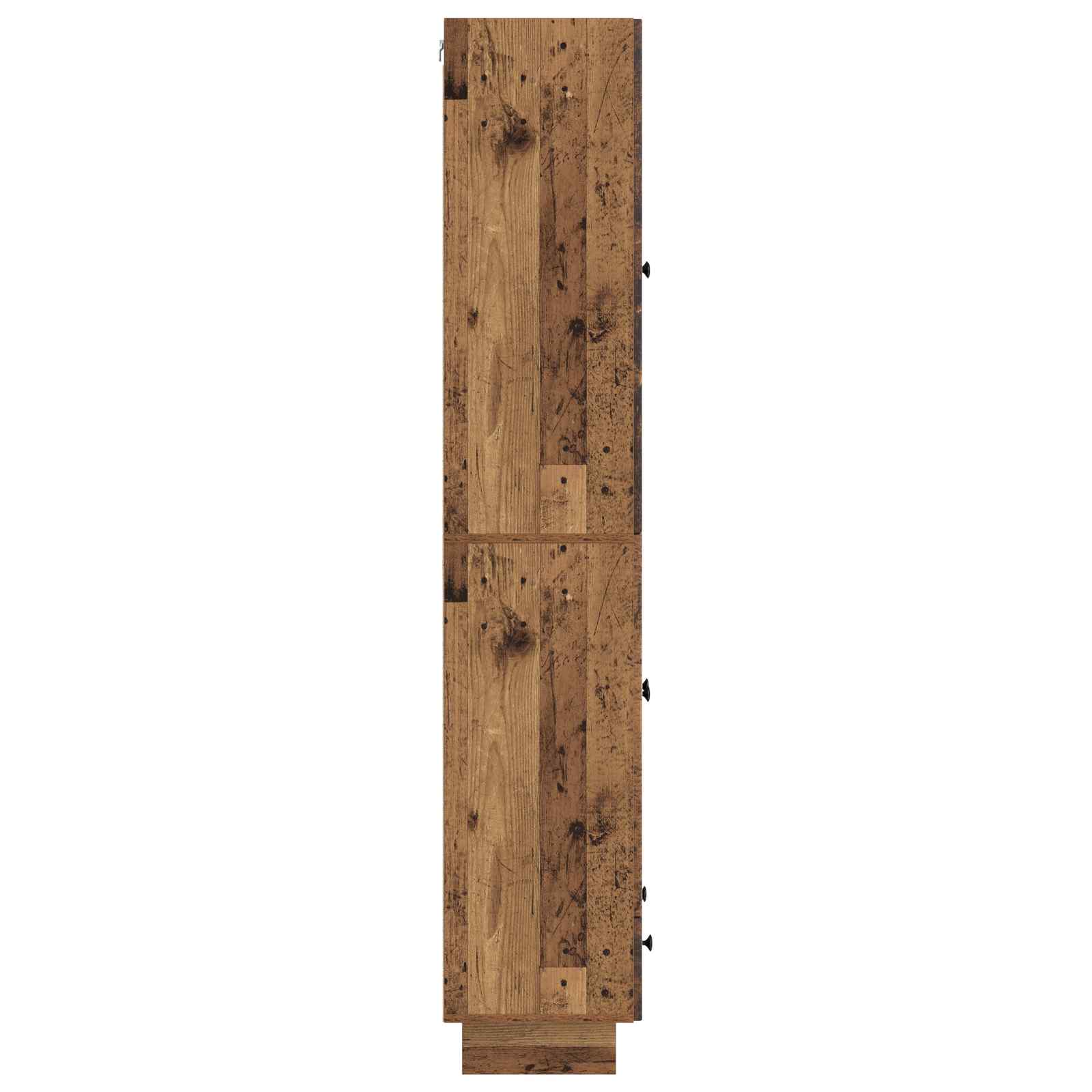 vidaXL Schrankset 2 pcs Altholz 66 x 34,5 x 95 cm Holzwerkstoff