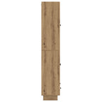 vidaXL Schrankset 2 pcs Artisan-Eiche 66 x 34,5 x 95 cm Holzwerkstoff