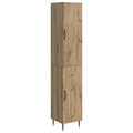 vidaXL Schrankset 2 pcs Artisan-Eiche 33 x 34,5 x 89,5 cm