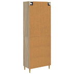 vidaXL 2 pcs Sonoma-Eiche
