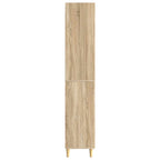 vidaXL 2 pcs Sonoma-Eiche