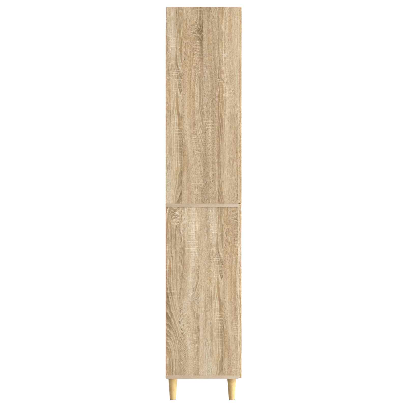 vidaXL 2 pcs Sonoma-Eiche