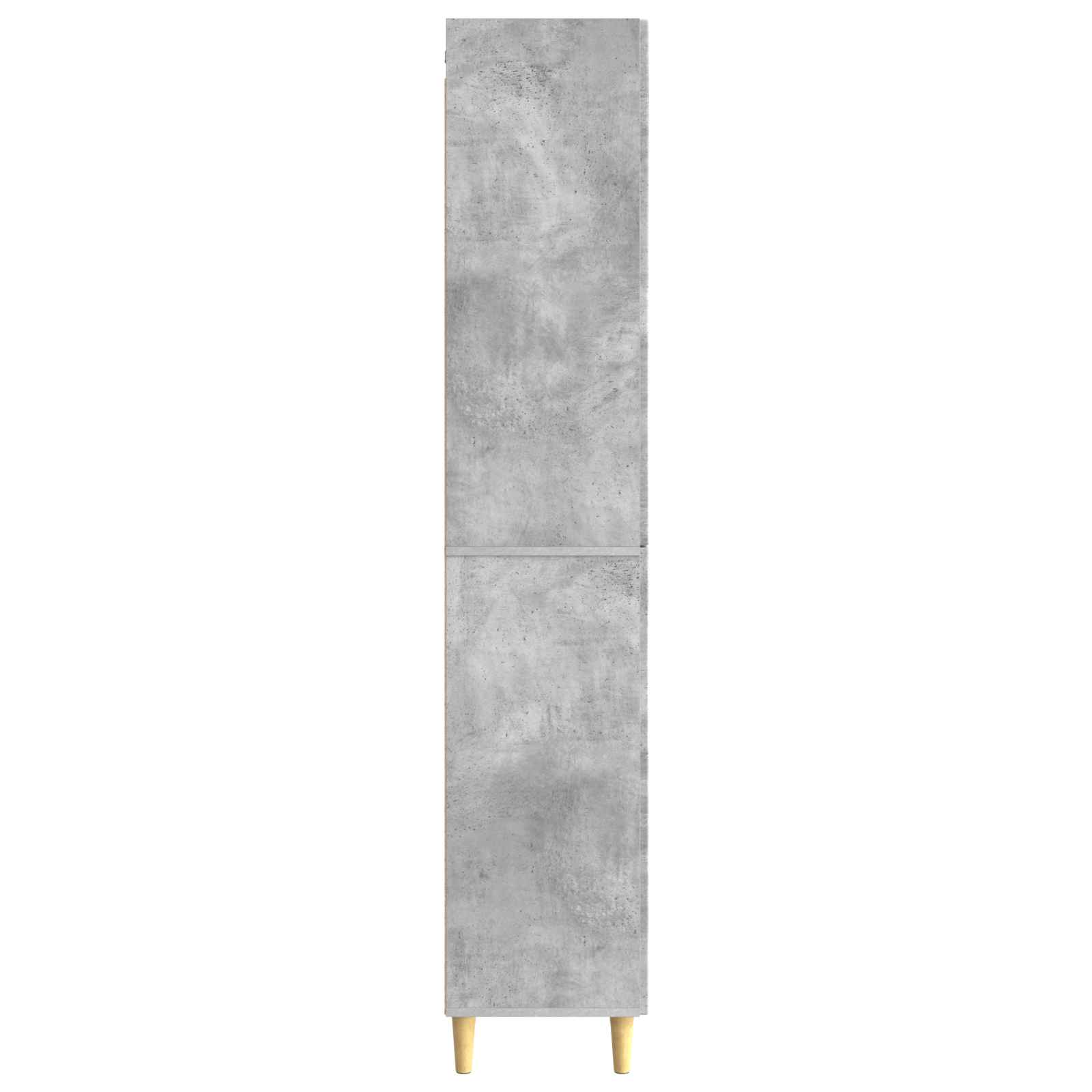 vidaXL 2 pcs Betongrau