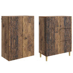 vidaXL 2 pcs Altholz