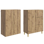 vidaXL 2 pcs Artisan-Eiche