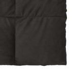 vidaXL Sommerdecke Gesteppt Anthrazit 135 x 200 cm Mikrofaser