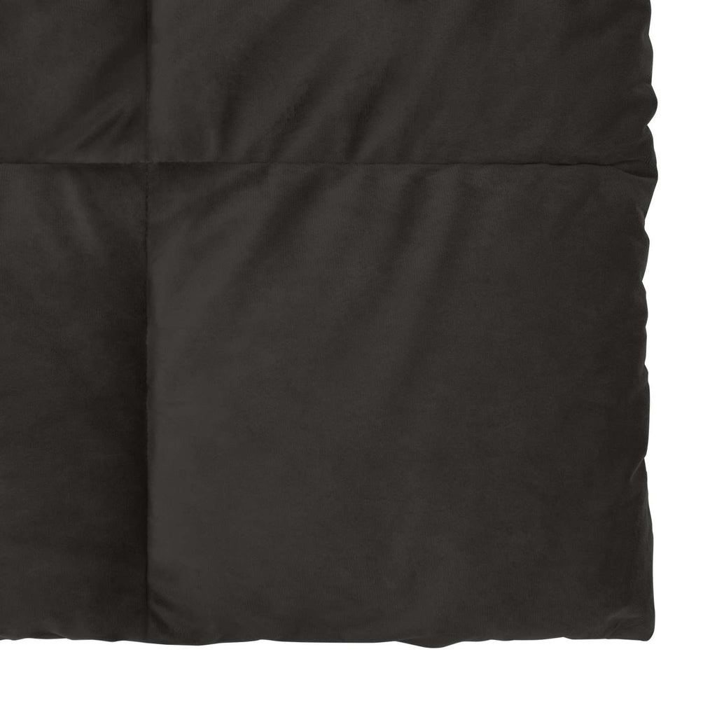 vidaXL Sommerdecke Gepolstert Anthrazit 140 x 200 cm Mikrofaser