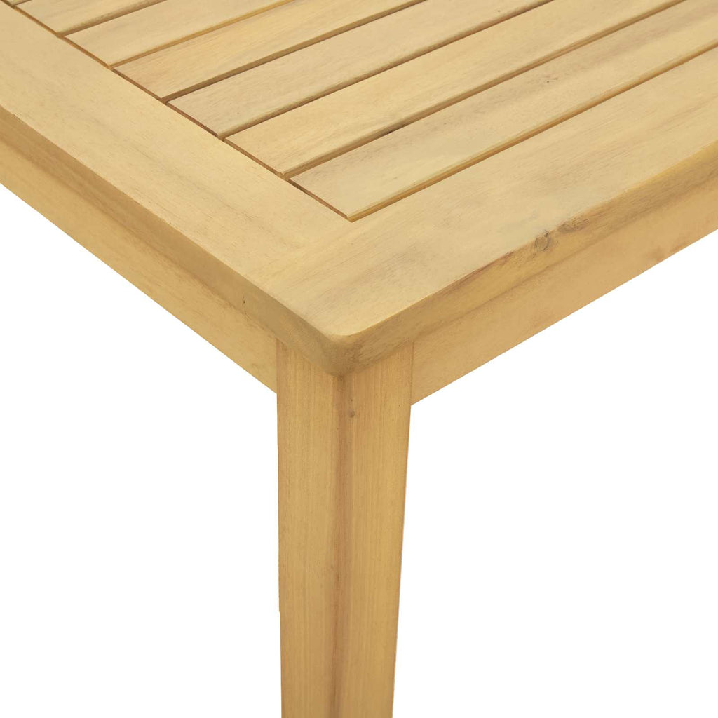 vidaXL Couchtisch Helles Akazienholz 45 x 45 x 36 cm Massivholz Akazie