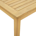vidaXL Couchtisch Helles Akazienholz 45 x 45 x 36 cm Massivholz Akazie