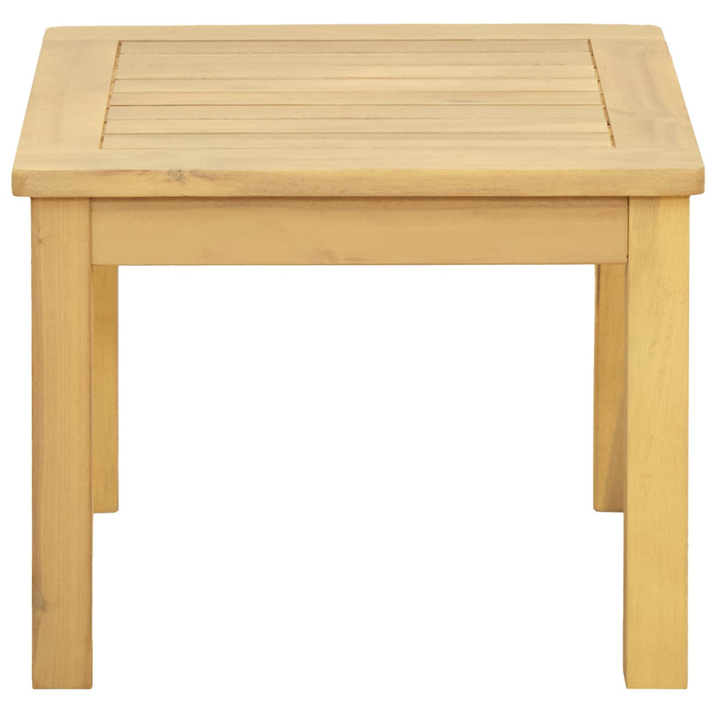 vidaXL Couchtisch Helles Akazienholz 45 x 45 x 36 cm Massivholz Akazie