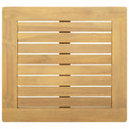 vidaXL Couchtisch Helles Akazienholz 45 x 45 x 36 cm Massivholz Akazie
