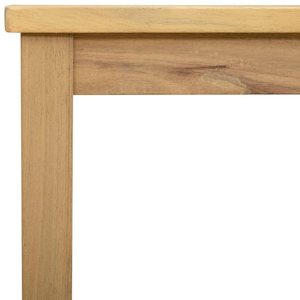 vidaXL Couchtisch Helles Akazienholz 110 x 110 x 45 cm