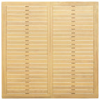 vidaXL Couchtisch Helles Akazienholz 110 x 110 x 45 cm