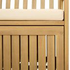 vidaXL Sitzbank mit Stauraum mit Kissen mit Speicher 120 x 63 x 84 cm