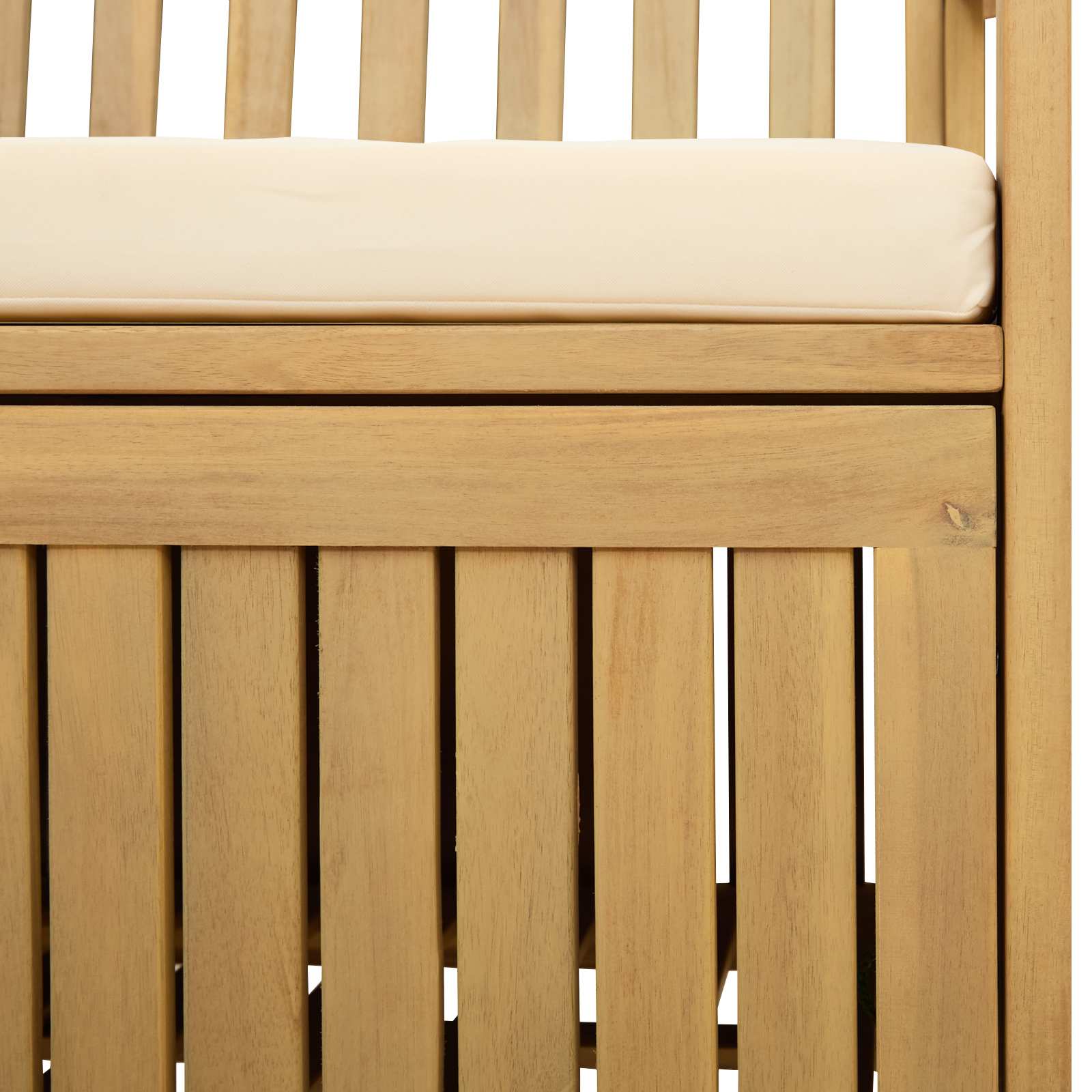 vidaXL Sitzbank mit Stauraum mit Kissen mit Speicher 120 x 63 x 84 cm
