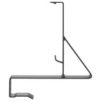 vidaXL Schneewächter Unterstützung 2 pcs Anthrazit 29,5 x 3 x 34,5 cm