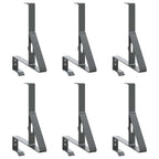 vidaXL Schneewächter Unterstützung 6 pcs Anthrazit 29,5 x 3 x 34,5 cm