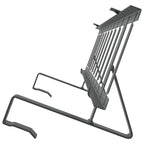 vidaXL Dachschneeschild Anthrazit 100 x 29,5 x 34,5 cm Stahl