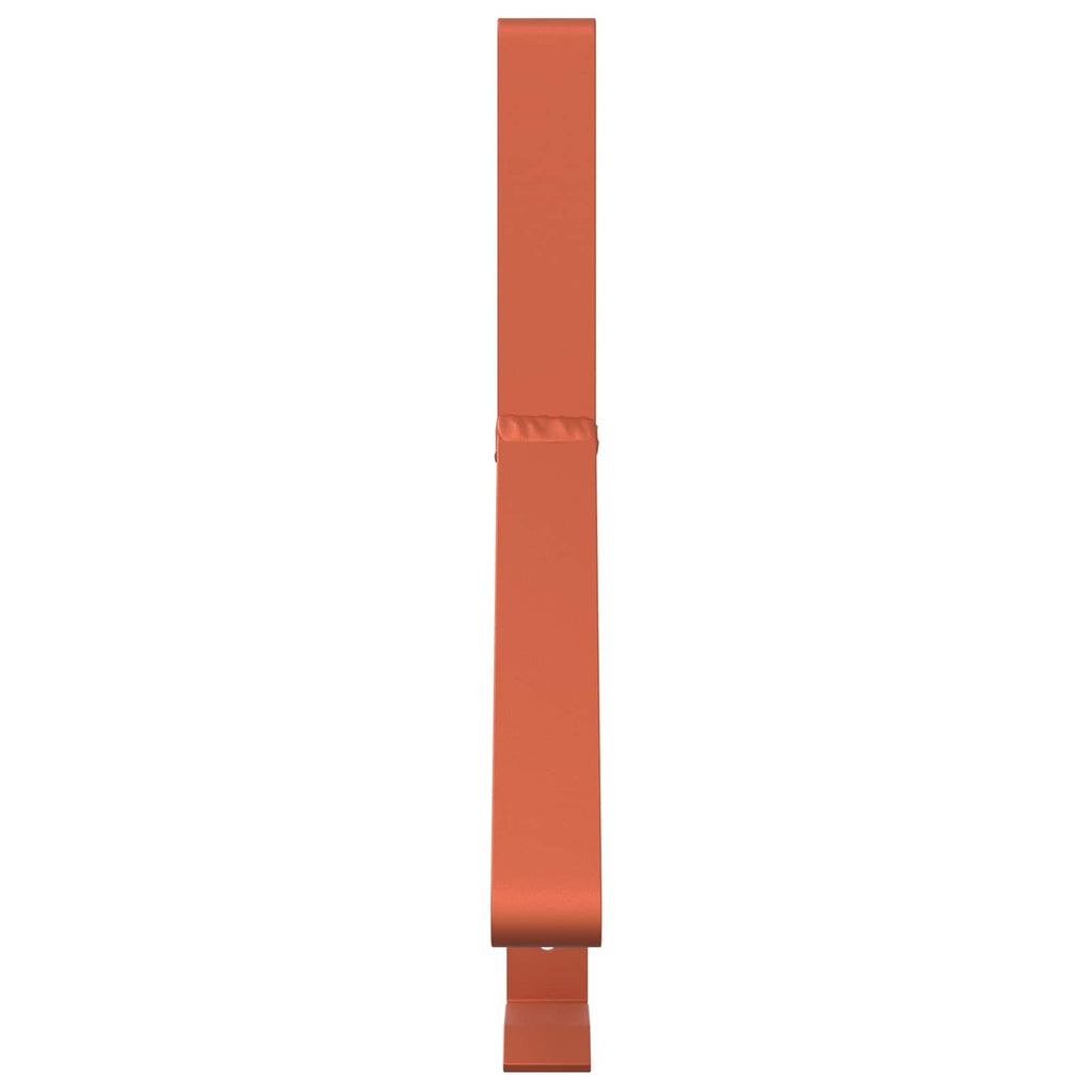 vidaXL Schneewächter Unterstützung 12 pcs Rot 29,5 x 3 x 34,5 cm Stahl