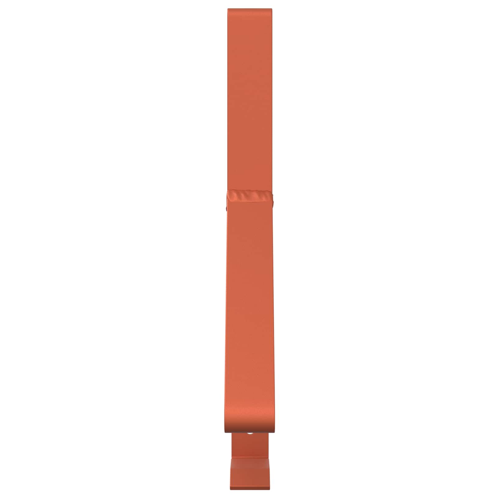 vidaXL Schneewächter Unterstützung 12 pcs Rot 29,5 x 3 x 34,5 cm Stahl