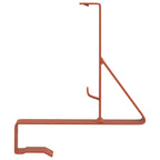 vidaXL Schneewächter Unterstützung 12 pcs Rot 29,5 x 3 x 34,5 cm Stahl