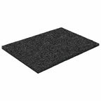 vidaXL Gummigranulat-Patiopad Schwarz 6 x 9 x 0,3 cm Gummi