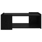 vidaXL Couchtisch Schwarze Eiche 90 x 50 x 33 cm Holzwerkstoff