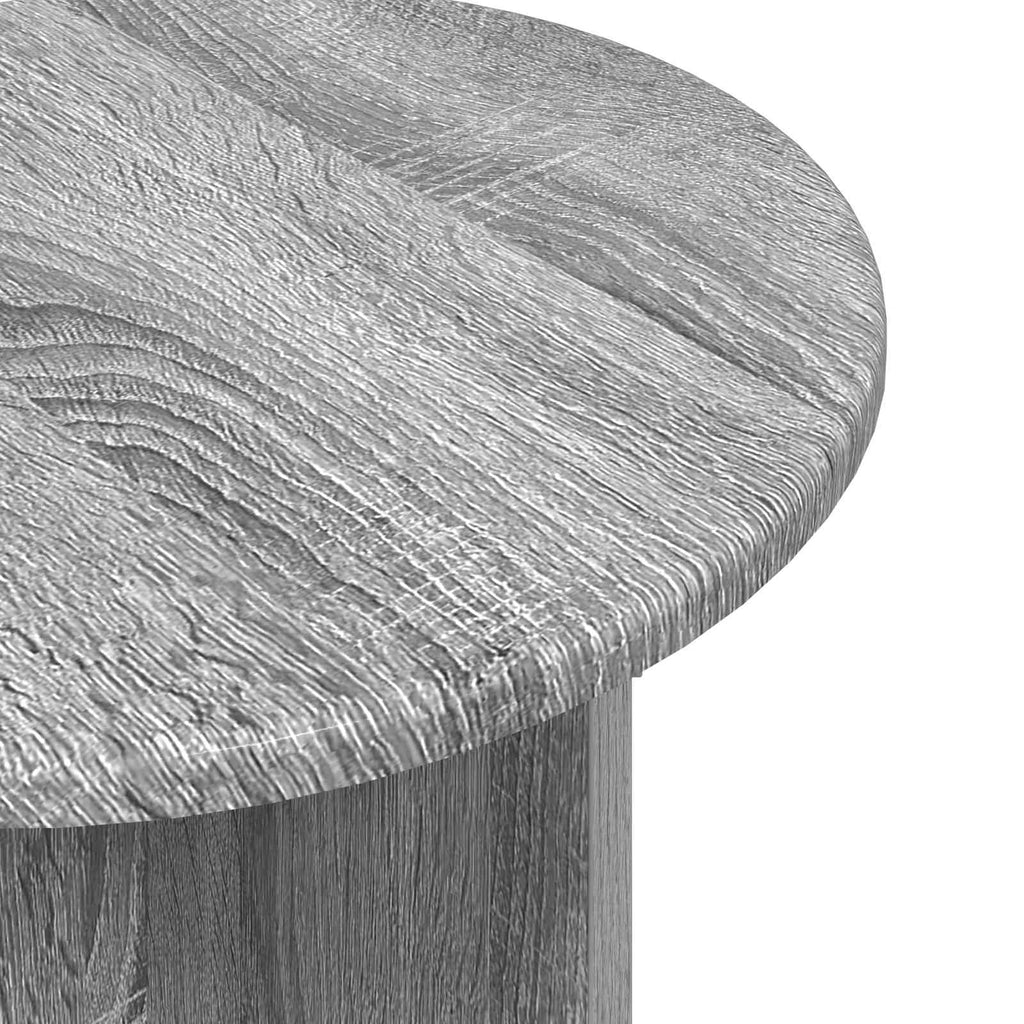 vidaXL Beistelltisch-Set 2 pcs Graues Sonoma Holzwerkstoff