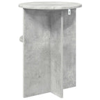 vidaXL Beistelltisch Betongrau Ø 39,5 x 55 cm Holzwerkstoff