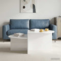 vidaXL Couchtisch Hochglanz Weiß 100 x 50 x 40 cm Holzwerkstoff