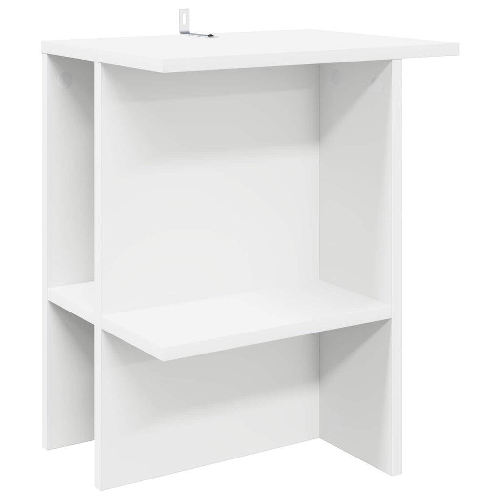 vidaXL Couchtisch 2 pcs Weiß 40 x 30 x 49 cm Holzwerkstoff