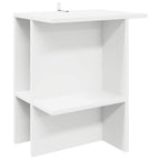 vidaXL Couchtisch 2 pcs Weiß 40 x 30 x 49 cm Holzwerkstoff