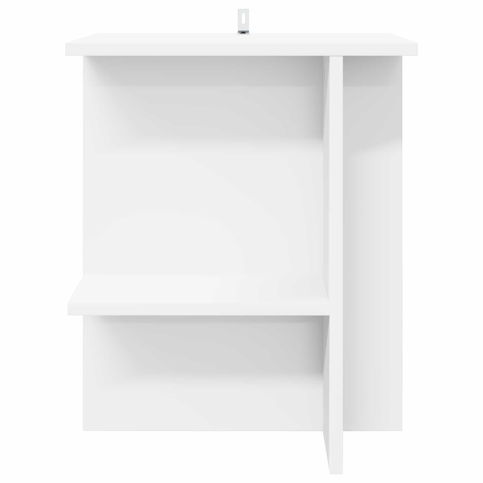 vidaXL Couchtisch 2 pcs Weiß 40 x 30 x 49 cm Holzwerkstoff