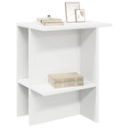 vidaXL Couchtisch 2 pcs Weiß 40 x 30 x 49 cm Holzwerkstoff