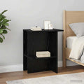 vidaXL Couchtisch 2 pcs Schwarze Eiche 40 x 30 x 49 cm Holzwerkstoff