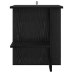 vidaXL Couchtisch 2 pcs Schwarze Eiche 40 x 30 x 49 cm Holzwerkstoff