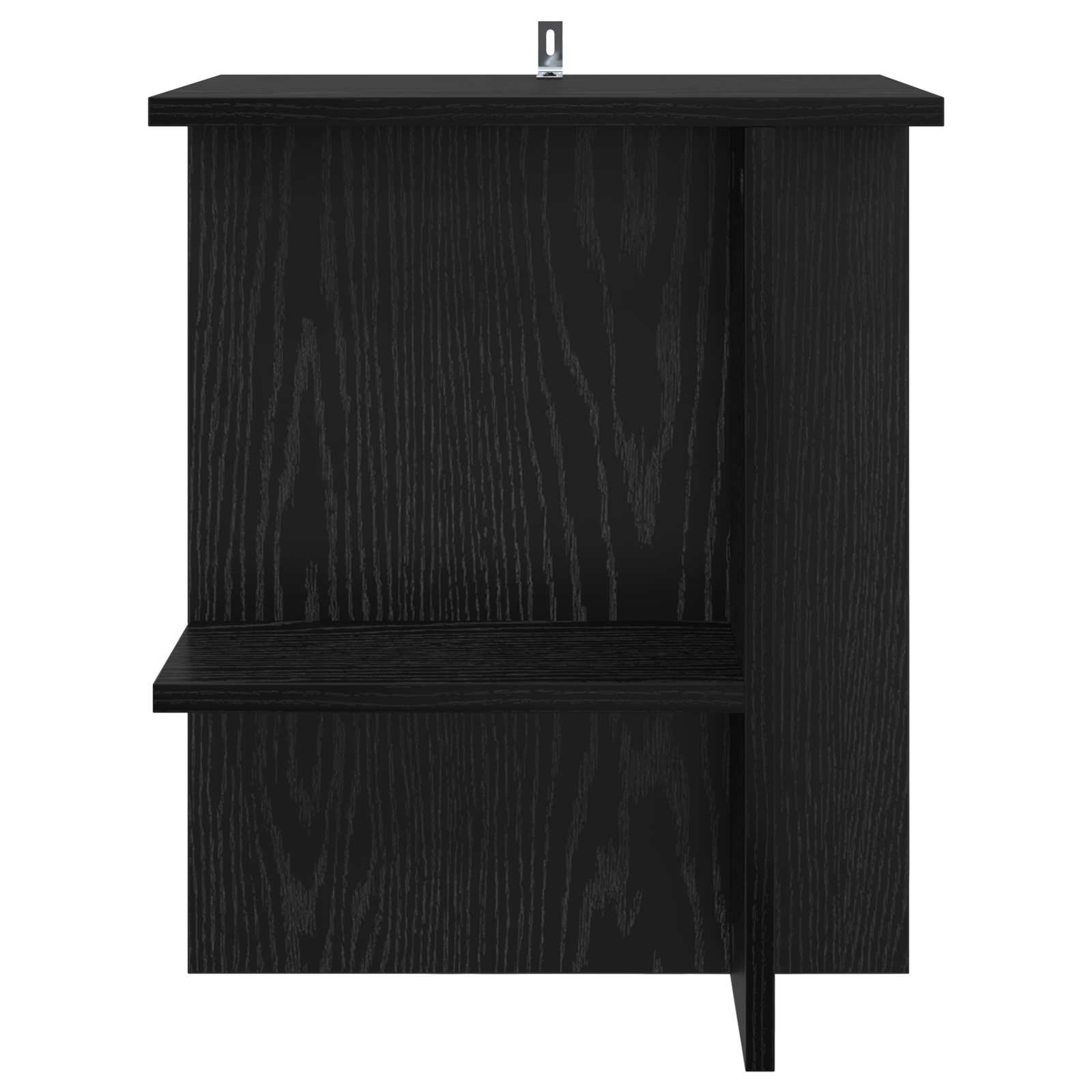 vidaXL Couchtisch 2 pcs Schwarze Eiche 40 x 30 x 49 cm Holzwerkstoff