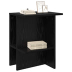 vidaXL Couchtisch 2 pcs Schwarze Eiche 40 x 30 x 49 cm Holzwerkstoff