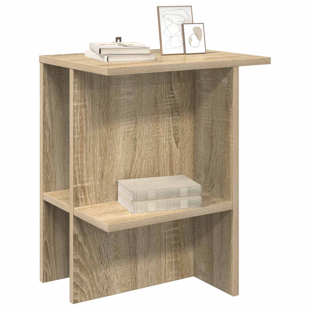 vidaXL Couchtisch 2 pcs Sonoma-Eiche 40 x 30 x 49 cm Holzwerkstoff