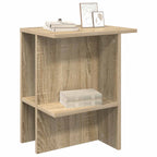 vidaXL Couchtisch 2 pcs Sonoma-Eiche 40 x 30 x 49 cm Holzwerkstoff