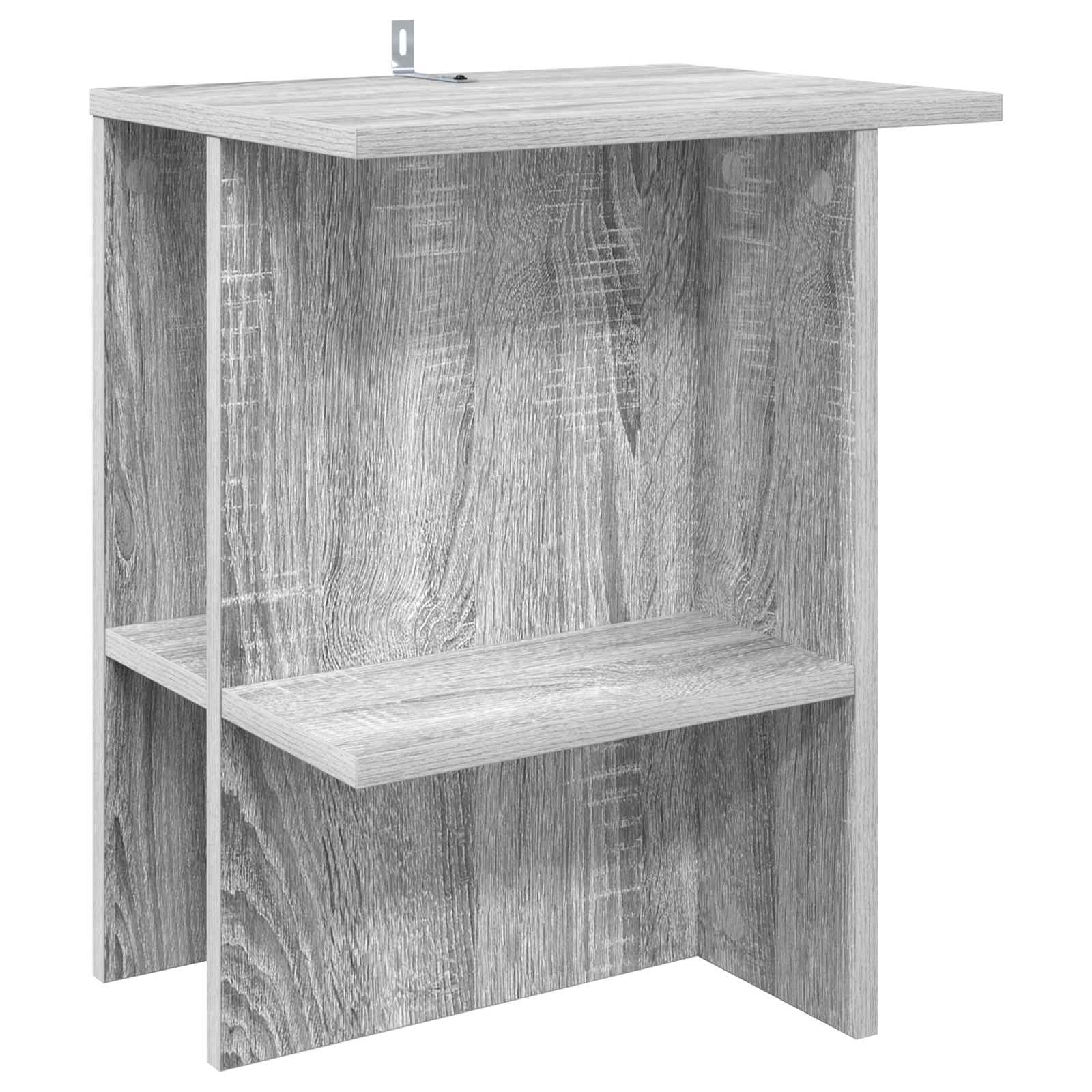 vidaXL Couchtisch 2 pcs Graues Sonoma 40 x 30 x 49 cm Holzwerkstoff