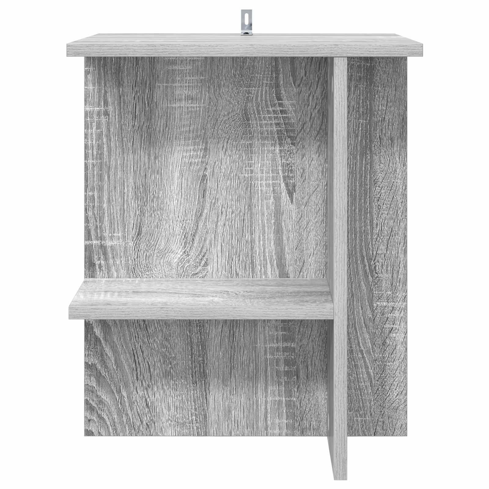 vidaXL Couchtisch 2 pcs Graues Sonoma 40 x 30 x 49 cm Holzwerkstoff