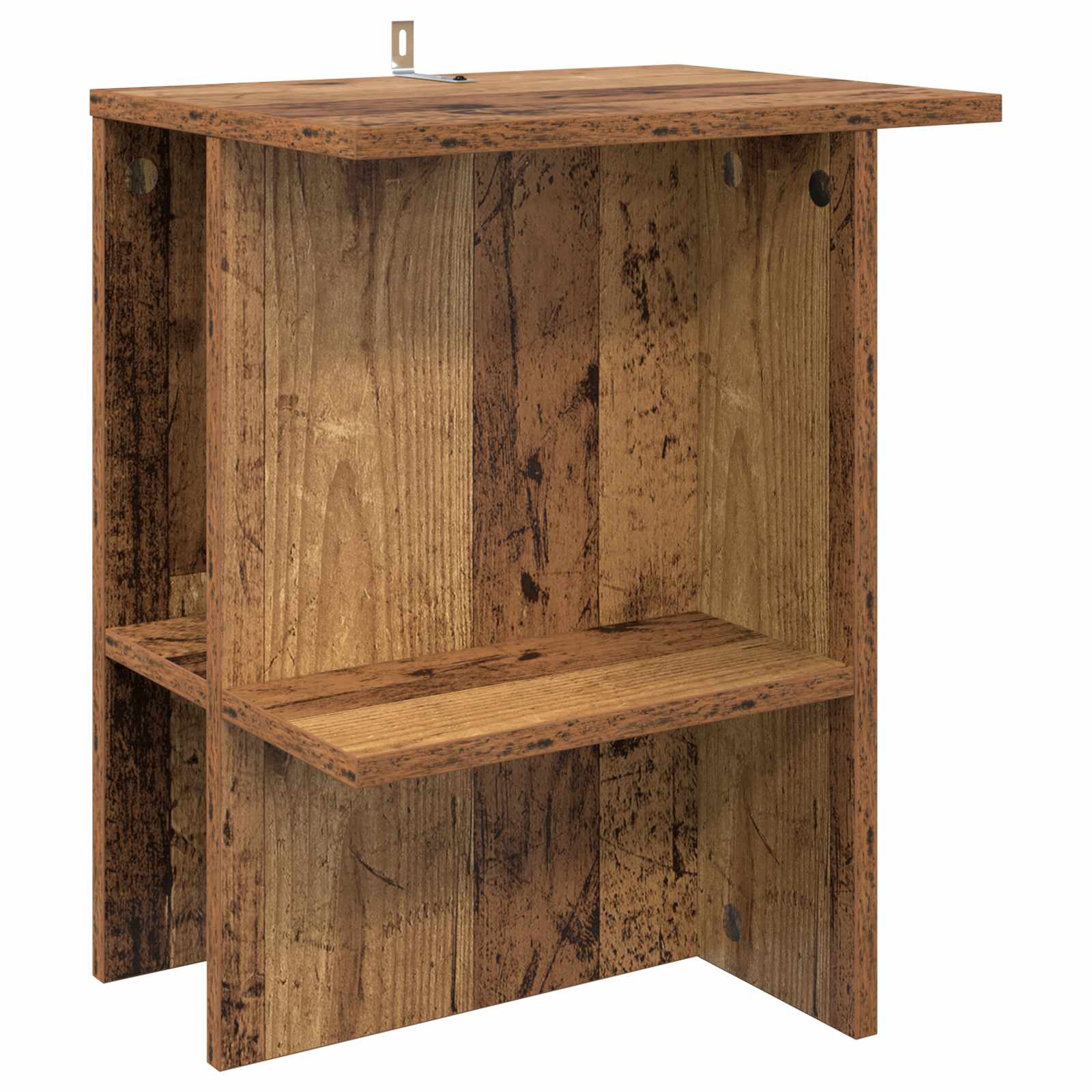 vidaXL Couchtisch 2 pcs Altholz 40 x 30 x 49 cm Holzwerkstoff